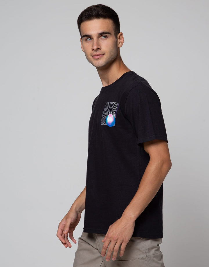 T Zone Short Sleeve T-Shirt Print Theme Space - New World Distance