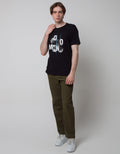T Zone Short Sleeve T-Shirt Photoprint Moon 1