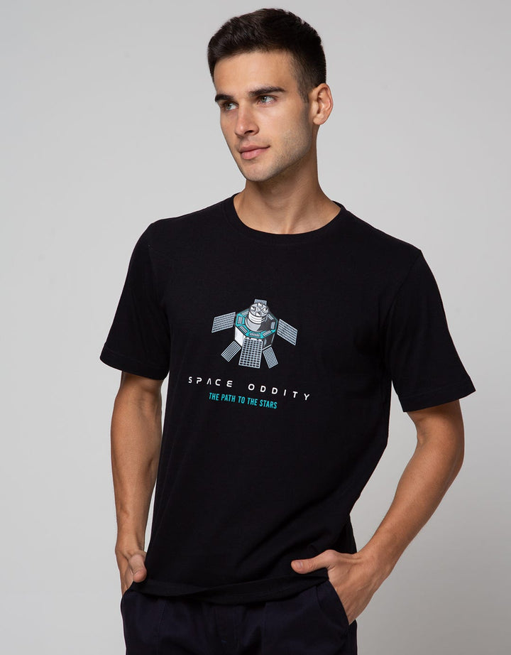 T Zone Short Sleeve T-Shirt Space Oddity