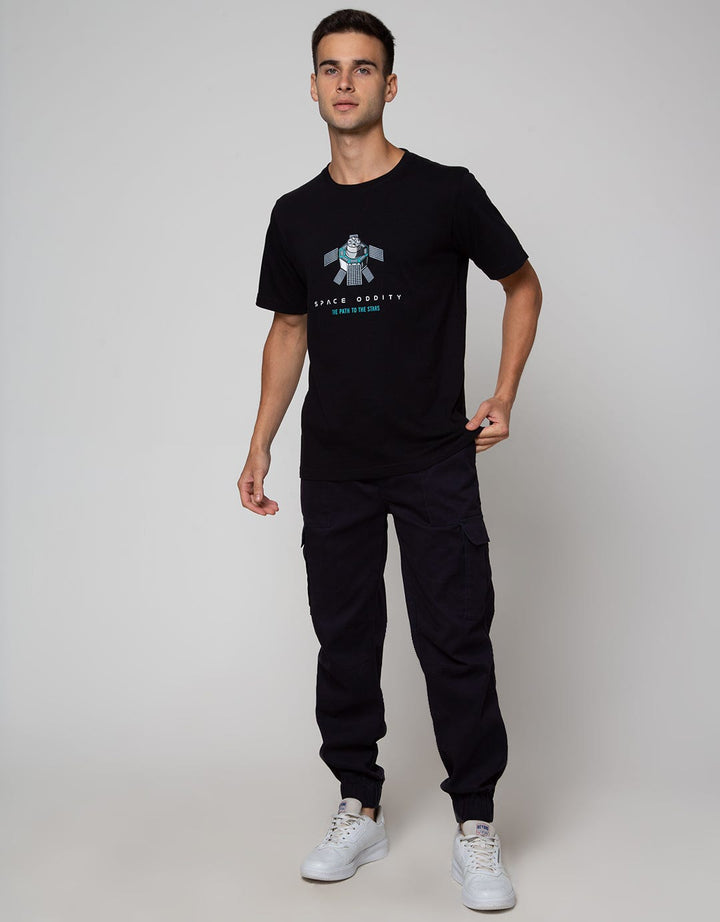 T Zone Short Sleeve T-Shirt Space Oddity