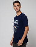 T Zone Short Sleeve T-Shirt Print Theme Space Techno - Space Explorer