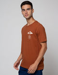 T Zone Short Sleeve T-Shirt Print Theme Space Techno - Ufo