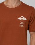 T Zone Short Sleeve T-Shirt Print Theme Space Techno - Ufo