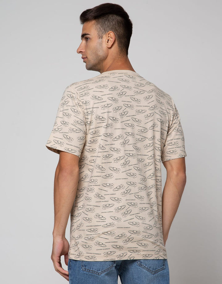 T Zone Space Techno Kaos Pria