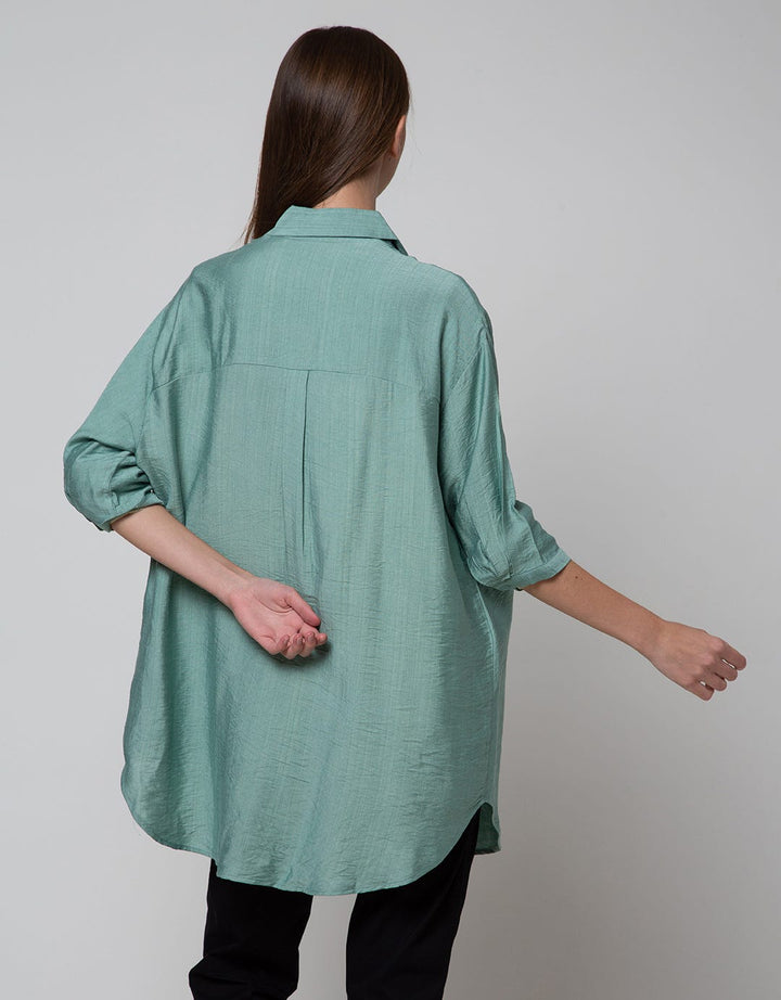 Details Bow Front Blazer Wanita