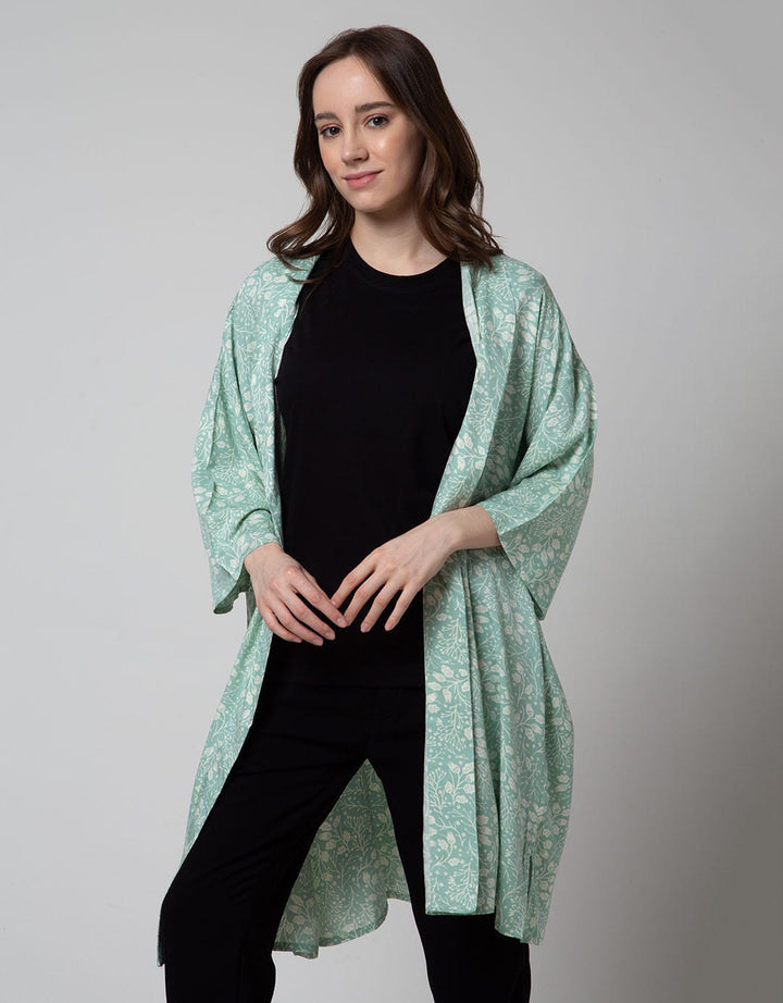 Details Blazer With Light Fabric And All Over