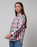 Nevada Long Sleeve Shirt Check Rayon