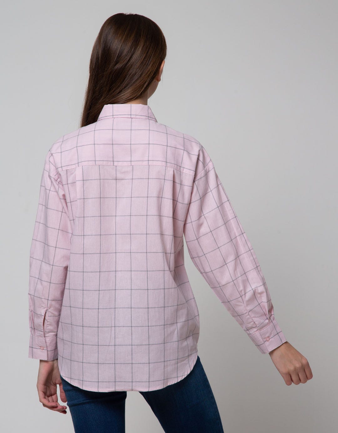 Nevada Long Sleeve Shirt Top Check Reguler