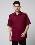 Cole Fab Solid Kemeja Pria