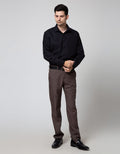 Cole Long Sleeve Shirt Regular Fit Solid Point Collar