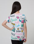 Nevada Short Sleeve T-Shirt Print Grafitty