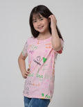 Nevada Grafitty Kanji Kaos Anak Perempuan