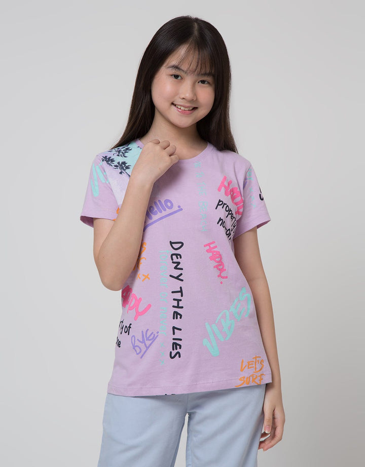 Nevada Short Sleeve T-Shirt Fullprint Hello