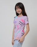 Nevada Short Sleeve T-Shirt Fullprint Hello