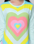 Nevada Colorful Heart Girls T-Shirt