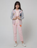 Nevada Jacket Hoodie Aplikasi Chenille Letter A