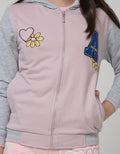 Nevada Jacket Hoodie Aplikasi Chenille Letter A