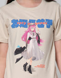 Nevada Short Sleeve T-Shirt Basic Print Anime Girl