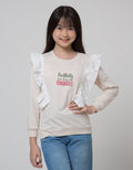Nevada Rample Positive Sweater Anak Perempuan