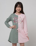 Nevada Half Positive Energy Dress Anak Perempuan