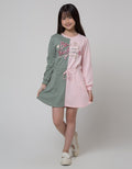 Nevada Half Positive Energy Dress Anak Perempuan
