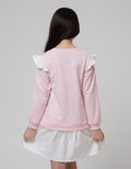 Nevada Ruffle Kombi Dress Anak Perempuan