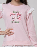 Nevada Ruffle Kombi Dress Anak Perempuan