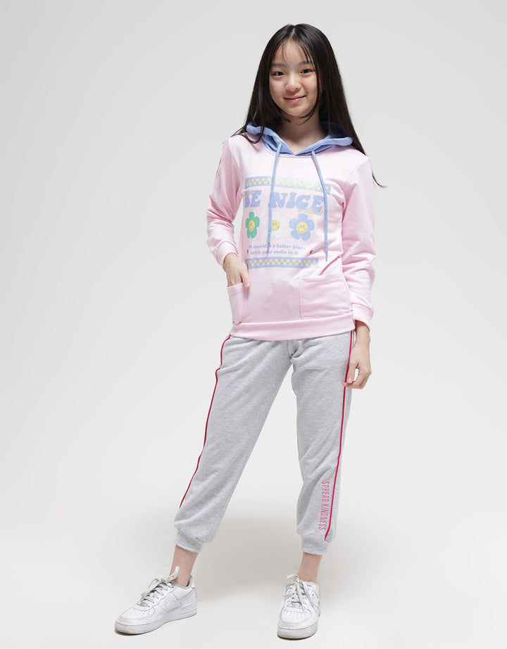 Nevada Sweatshirt Hoodie Please Be Nice Two Side Front Pockets