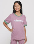 Nevada Basic Baby Terry Be Yourself Girls T-Shirt