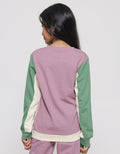 Nevada Big Thing Print Sweater Anak Perempuan