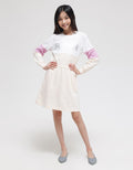 Nevada Long Sleeve Midi Dress Reflective Find Something Positive