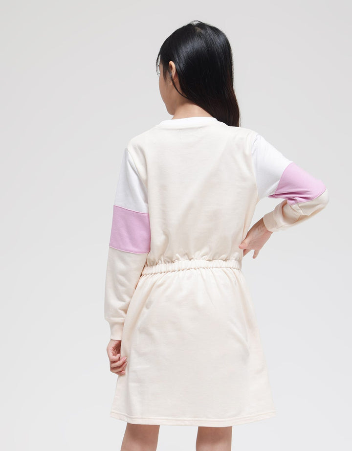 Nevada Long Sleeve Midi Dress Reflective Find Something Positive