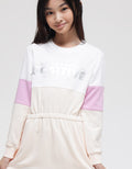 Nevada Long Sleeve Midi Dress Reflective Find Something Positive