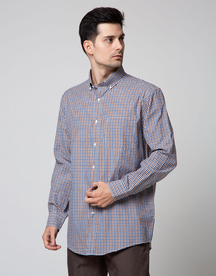 Cole Check Clear Kemeja Pria