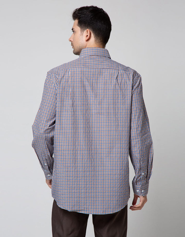 Cole Check Clear Kemeja Pria