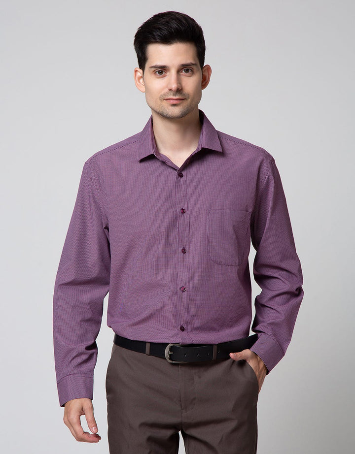 Cole Long Sleeve Shirt Regular Check
