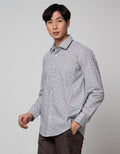 Cole Slim Fited Kemeja Print Pria