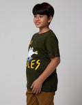Aero Short Sleeve T-Shirt Print Jungle Dino Bos Skate