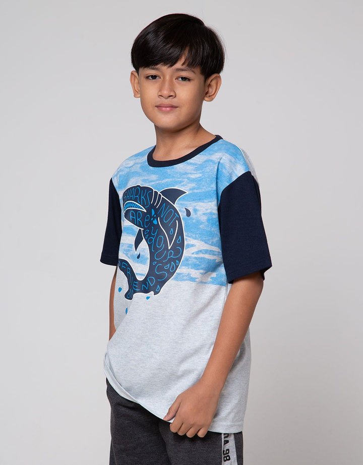 Aero Short Sleeve T-Shirt Swim Shark