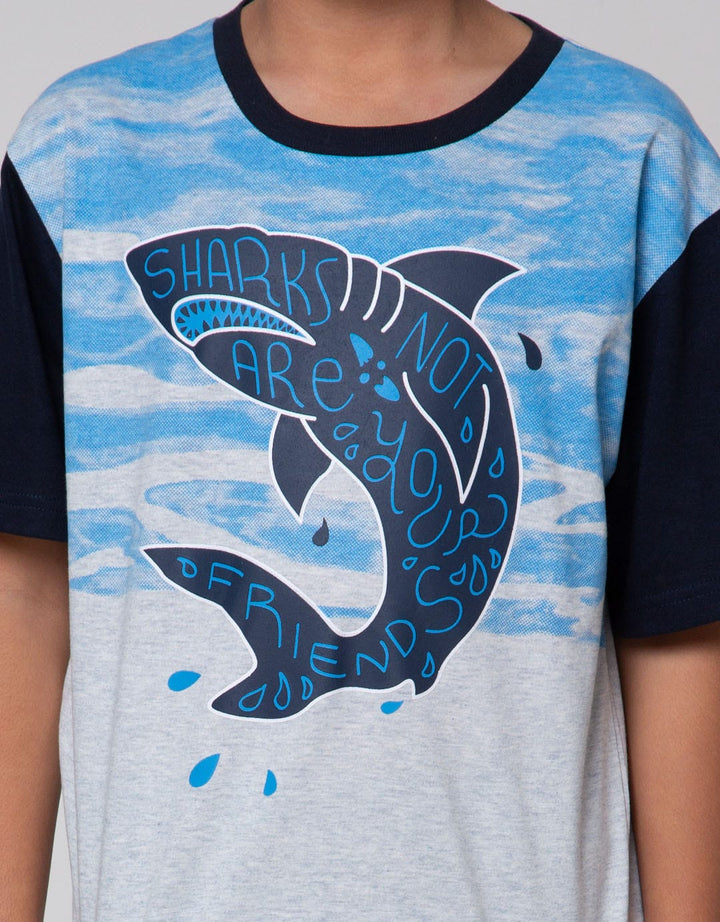 Aero Short Sleeve T-Shirt Swim Shark