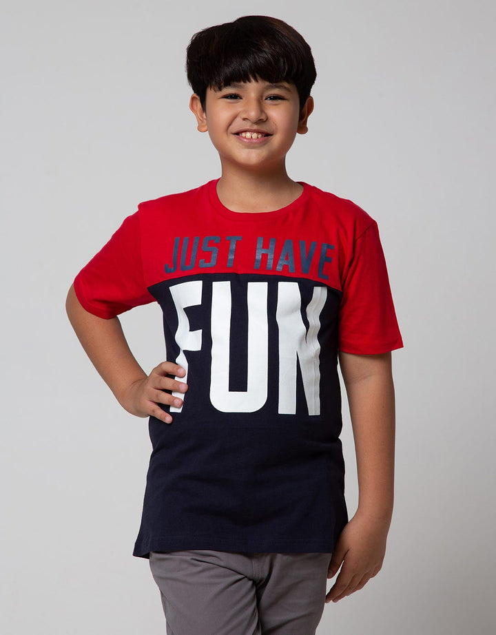 Aero Fun Komb Kaos Anak Laki-laki