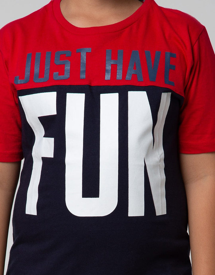 Aero Fun Komb Kaos Anak Laki-laki
