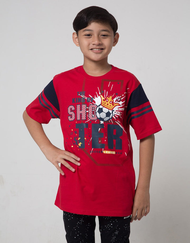 Aero Shooter Print Kaos Anak Laki-laki