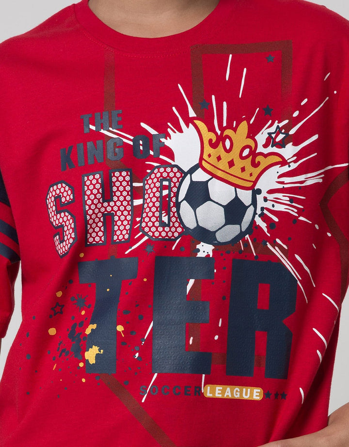 Aero Shooter Print Kaos Anak Laki-laki