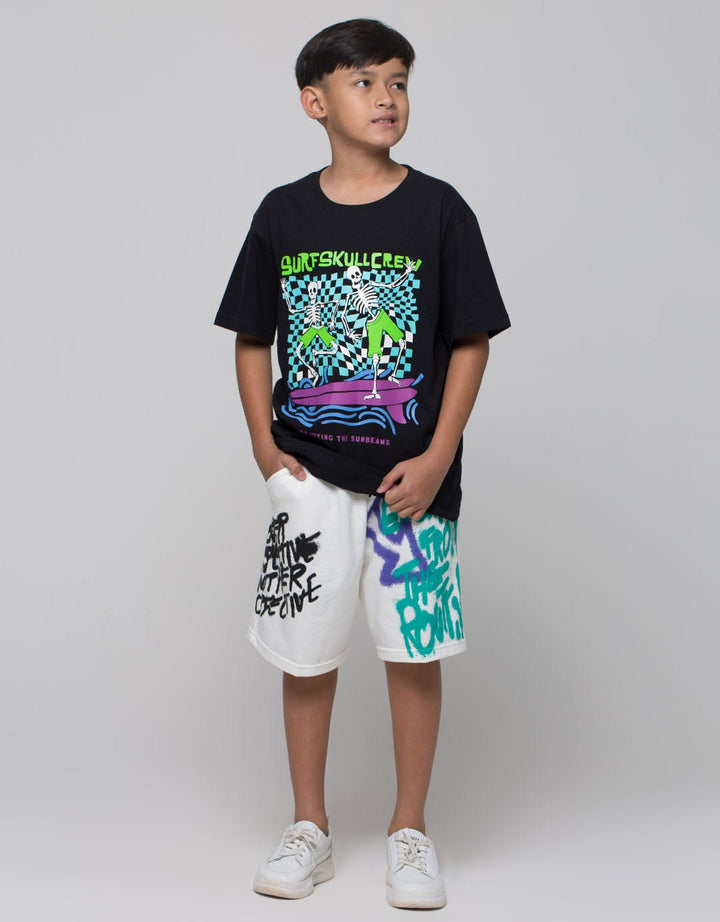 Aero Short Sleeve T-Shirt Print Surfskull Crew