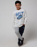 Aero Fast Car Print Boys T-Shirt
