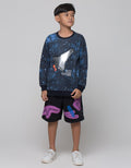 Aero Sweater Aeroplane Print