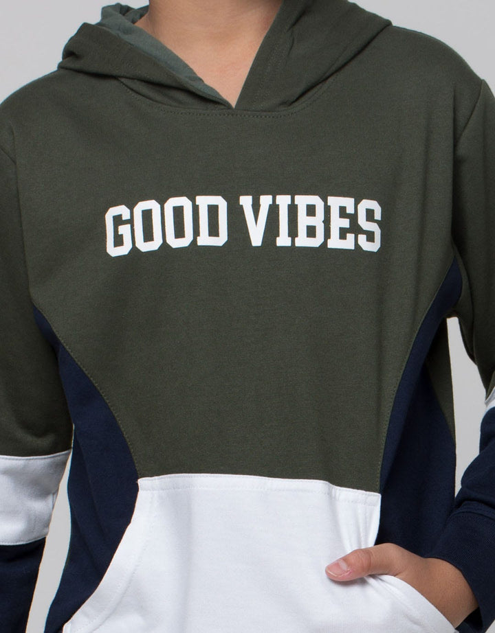Aero Sweater Hoodie Good Vibes