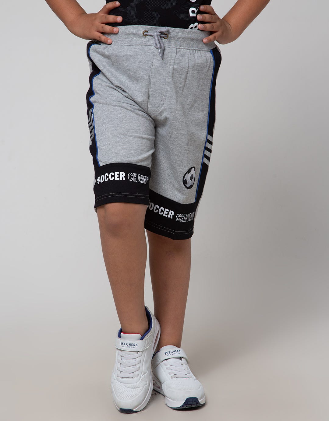 Aero Soccer Print Boys Shorts