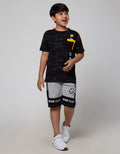 Aero Soccer Print Boys Shorts